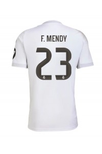 Real Madrid Ferland Mendy #23 Voetbaltruitje Thuis tenue 2025-26 Korte Mouw